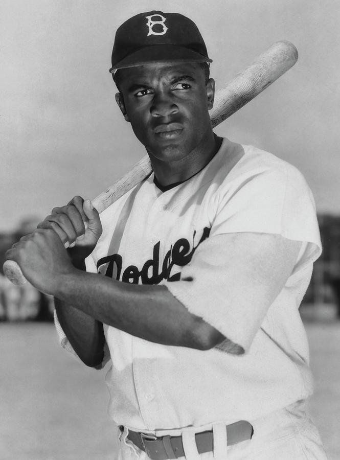 Major League Movie Photograph - Jackie Robinson 1949 #1 by NPS Smithsonian Institute