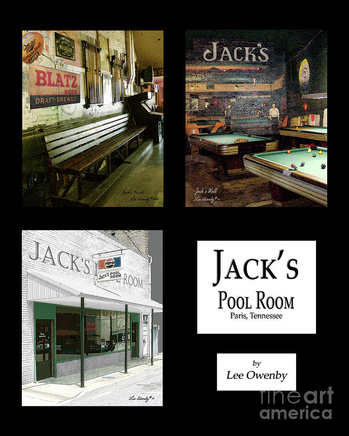 Jacks Pool Room #1 Photograph by Lee Owenby