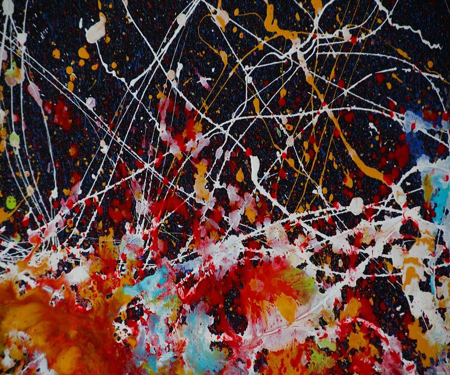 Jackson Pollock #1 Painting by PrintPerfect Shop - Fine Art America