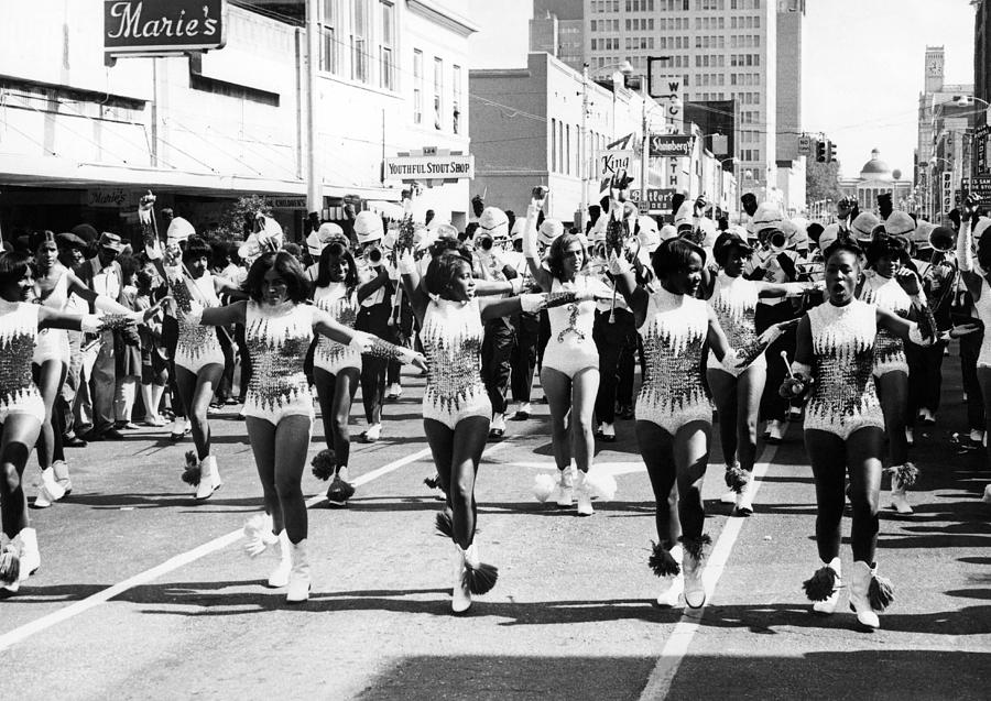 Jackson State University - Homecoming Parade 1970 #1 Photograph by Jackson State University