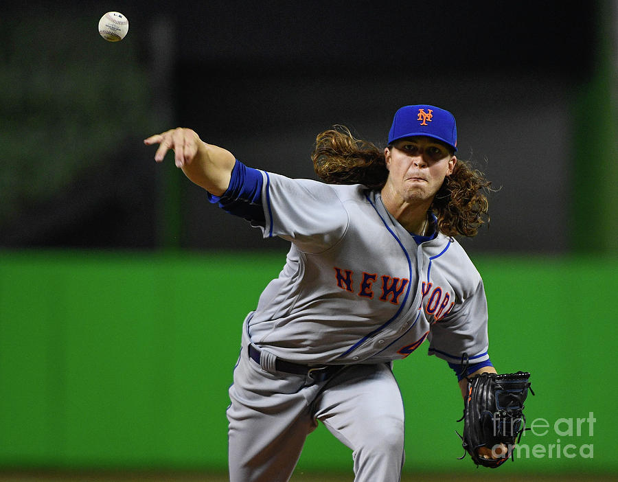 Jacob Degrom Photograph by Mark Brown