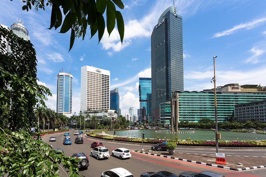 Jakarta business district #1 Photograph by @ Didier Marti
