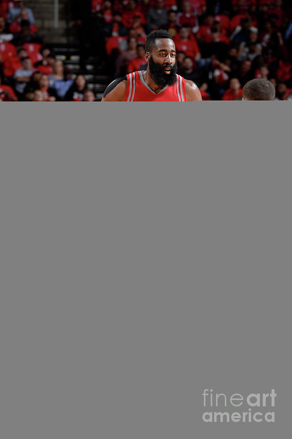 James Harden #1 Photograph by David Dow