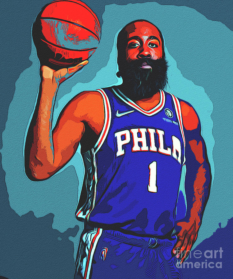 james harden in a sixers jersey