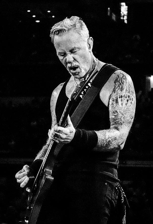 James Hetfield in Arlington, Texas on the M72 tour, 2023 Photograph by ...