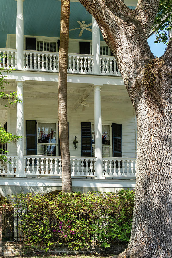 James Rhett House,  Beaufort, South Carolina #1 Photograph by Dawna Moore Photography