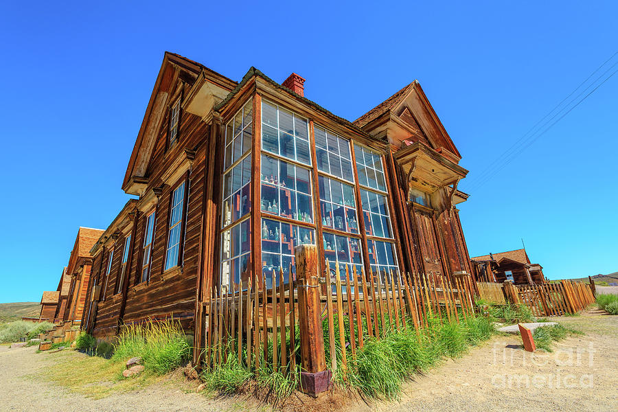 James Stuart Cain home in Bodie #1 Photograph by Benny Marty