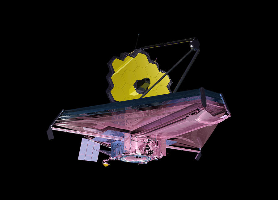 James Webb Space Telescope JWST Digital Art by IDesign Global - Fine ...