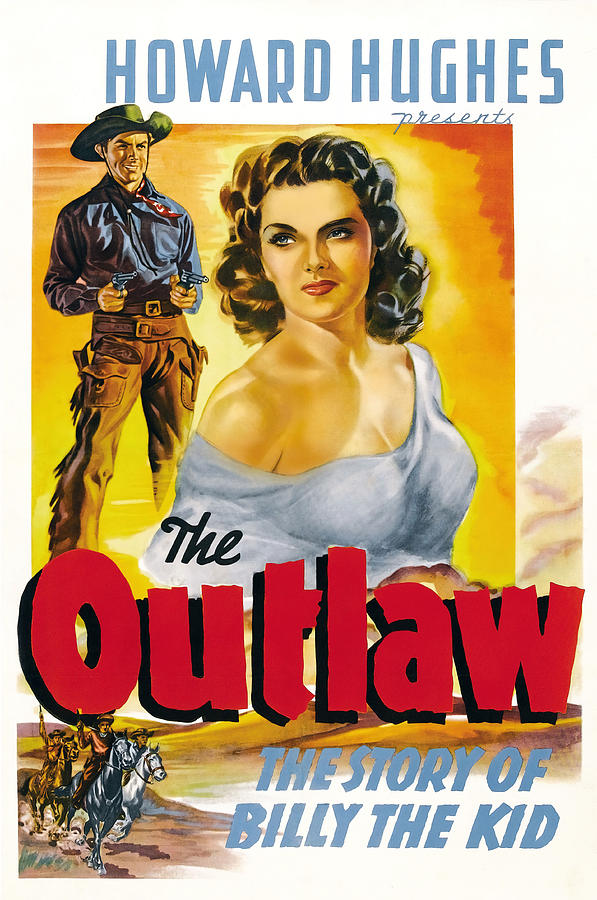 JANE RUSSELL in THE OUTLAW -1943-, directed by HOWARD HUGHES. #1 Photograph by Album