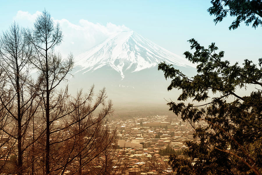 Japan Rising Sun Collection - Mt. Fuji #1 Photograph by Philippe HUGONNARD