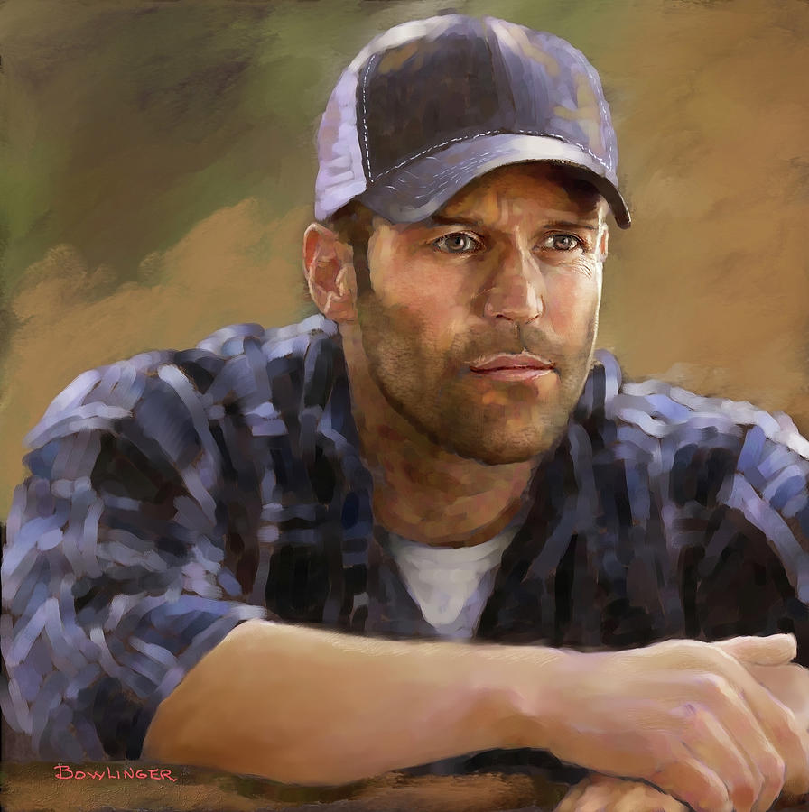 Jason Statham Digital Art By Scott Bowlinger Fine Art America