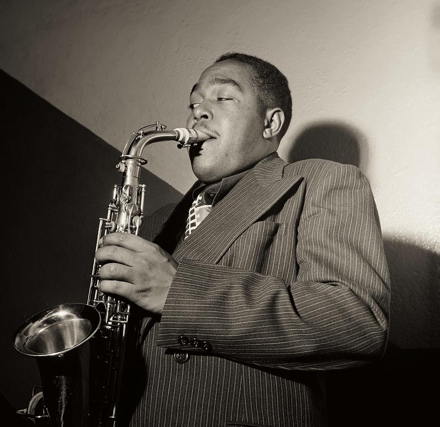 Jazz Legend Charlie Parker 1947 Photograph By William P Gottlieb - Fine 