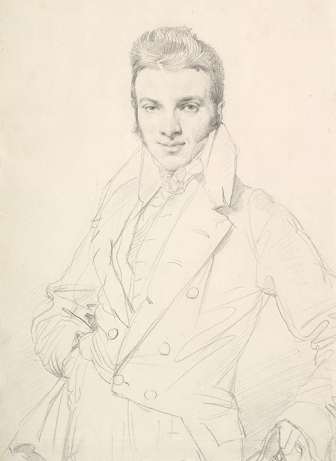 Jean-Joseph Fournier by Jean-Auguste-Dominique Ingres Jean-Joseph Fournier by Jean-Auguste-Dominique Ingres