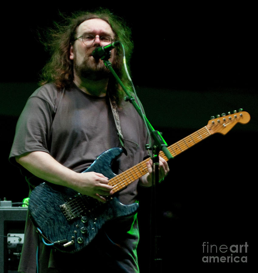 Jeff Mattson with Dark Star Orchestra at Gathering of the Vibes #1 Photograph by David Oppenheimer