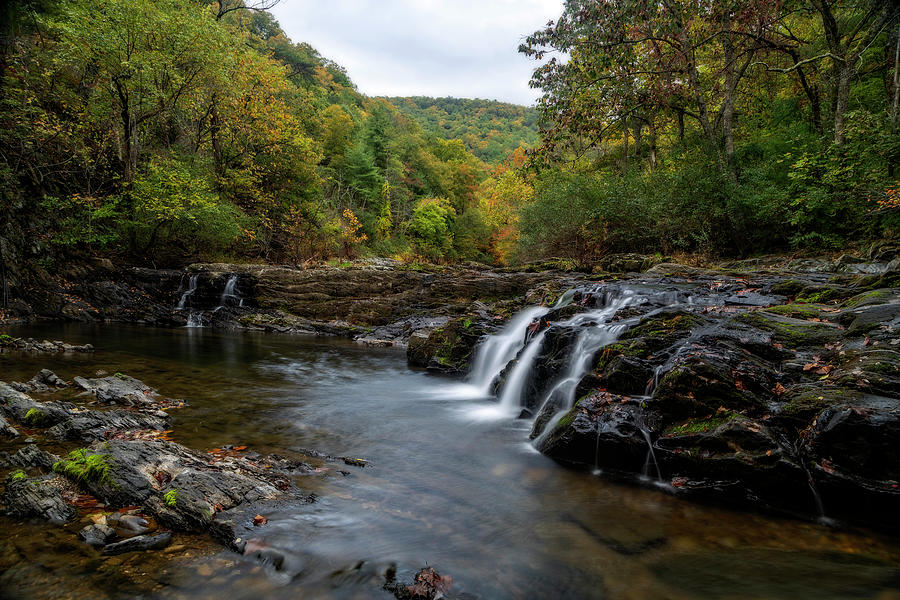 Jennings Creek Fall #1 Photograph by Alan Raasch