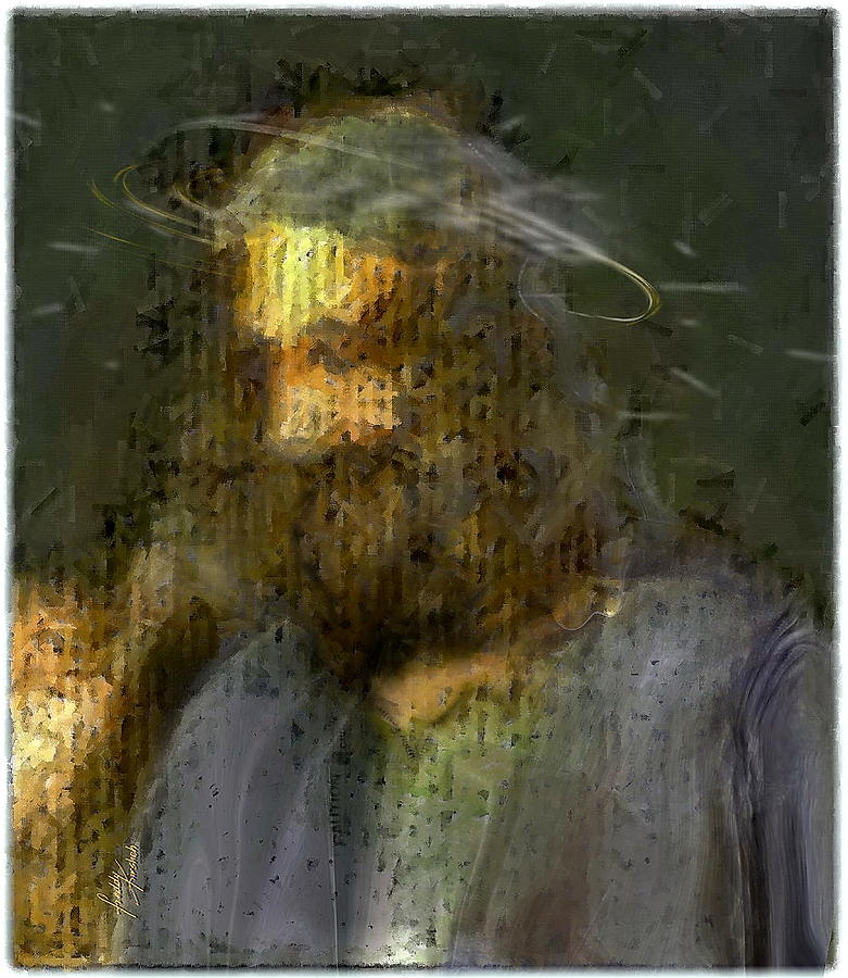 Jesus Christ Digital Art - Jesus Christ #1 by Freddy Kirsheh