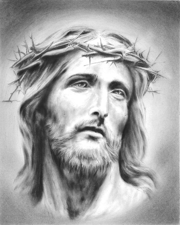 Jesus Christ #1 Drawing by Thuy Pham - Fine Art America