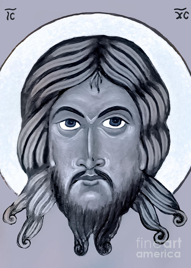 Jesus Christ Vintage Portrait #1 Photograph by Munir Alawi