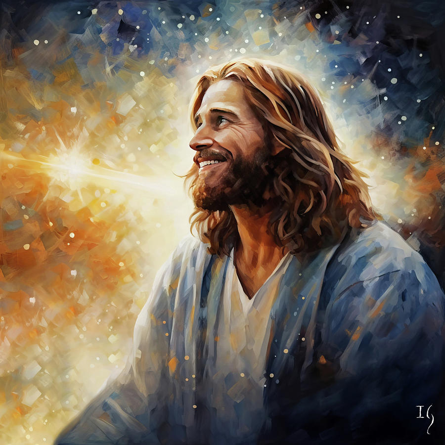 JESUS - Radiance Of Divine Revelation Painting by Ivan Guaderrama ...