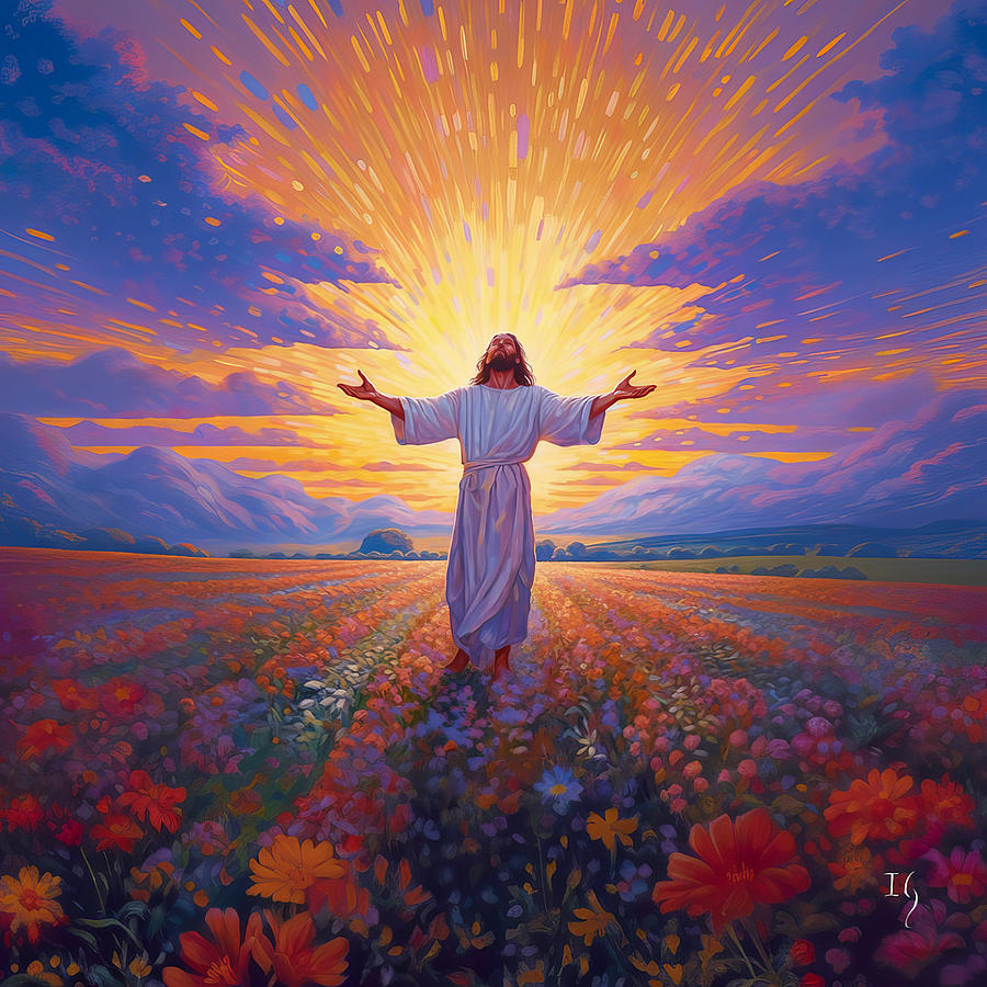 Jesus - The Symbol of Hope Painting by Ivan Guaderrama - Fine Art America