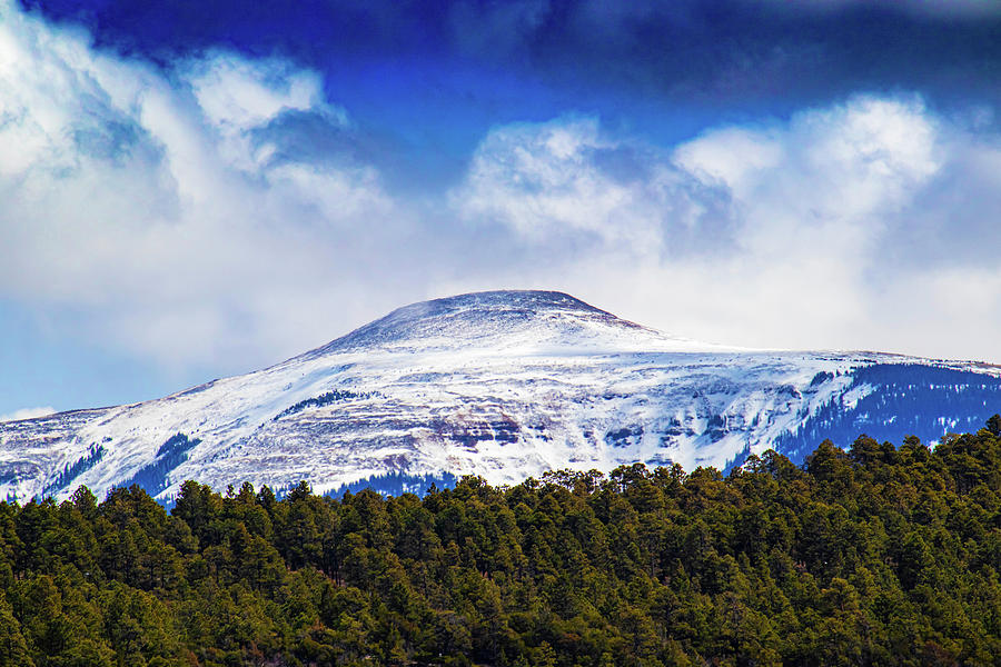Jicarita Peak Photograph by Elijah Rael