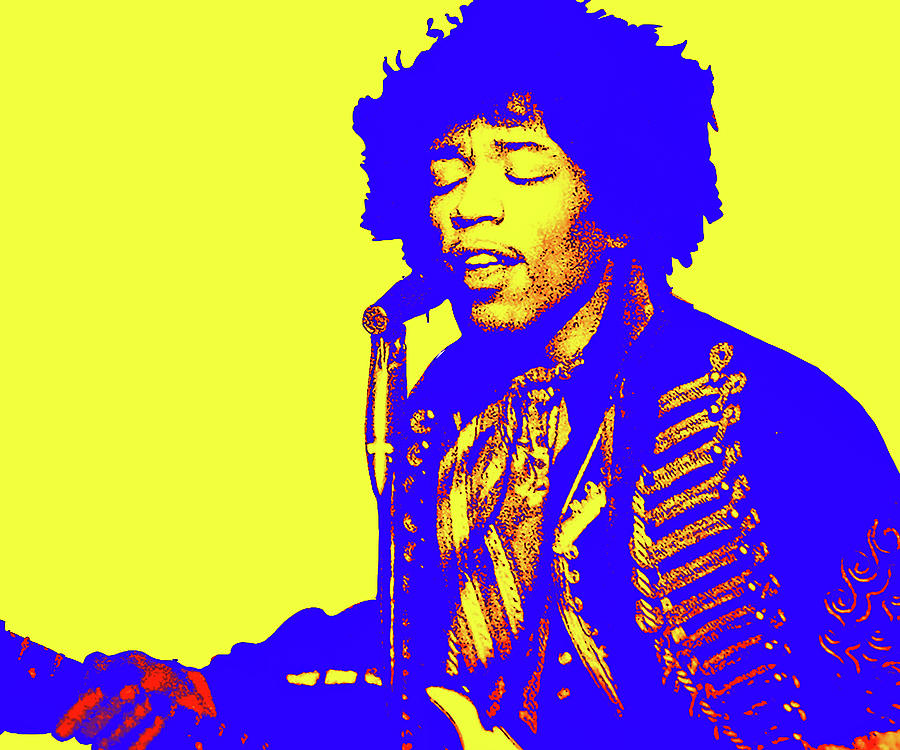 Jimi Hendrix Painting - Jimi Hendrix #2 by Stephen Humphries