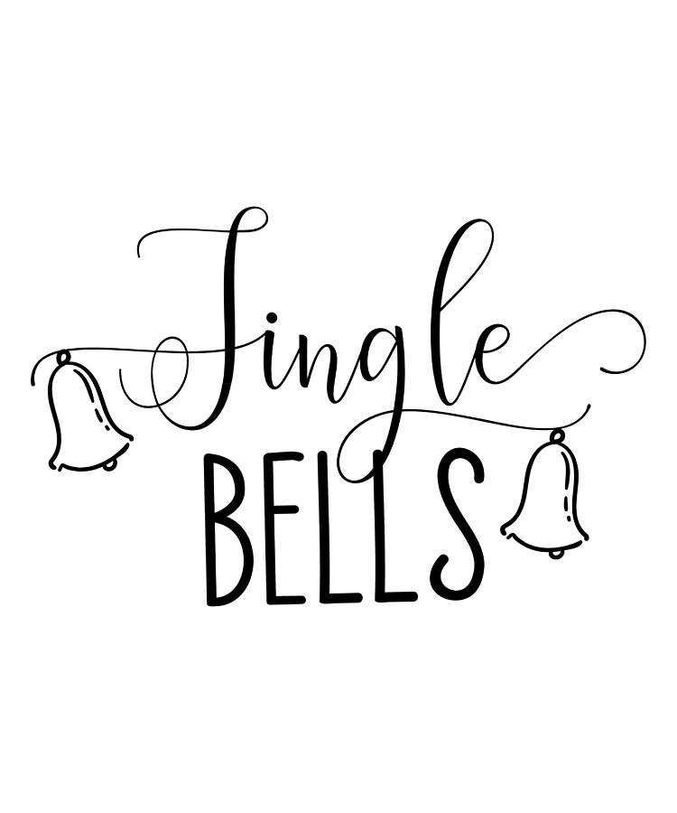 Jingle Bells Merry Christmas Gifts #1 Digital Art by Caterina Christakos