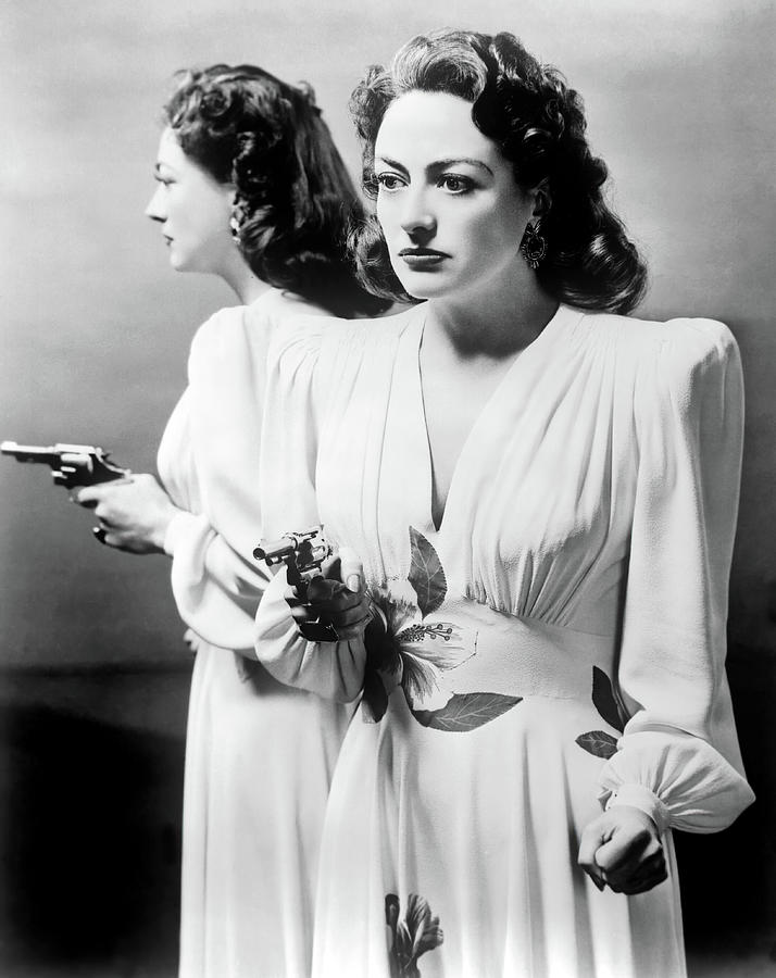 JOAN CRAWFORD in MILDRED PIERCE -1945-, directed by MICHAEL CURTIZ. #1 Photograph by Album