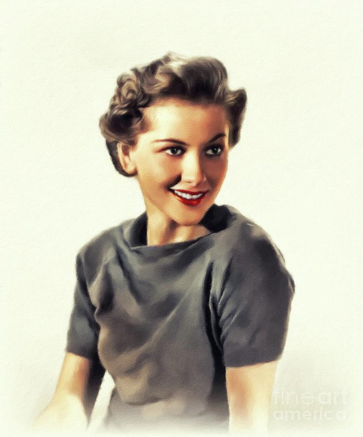 Joan Fontaine, Hollywood Icon #1 Painting by Esoterica Art Agency