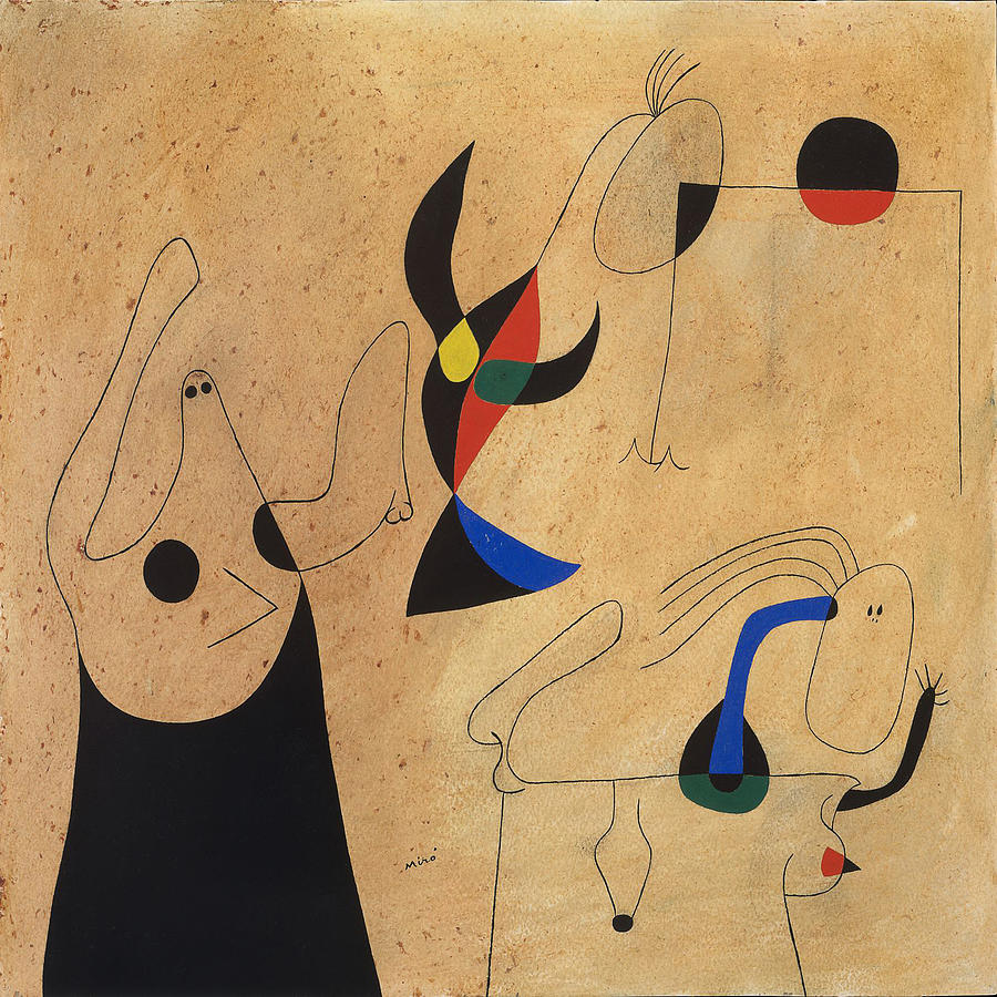 Joan Miro Painting by Art one - Fine Art America