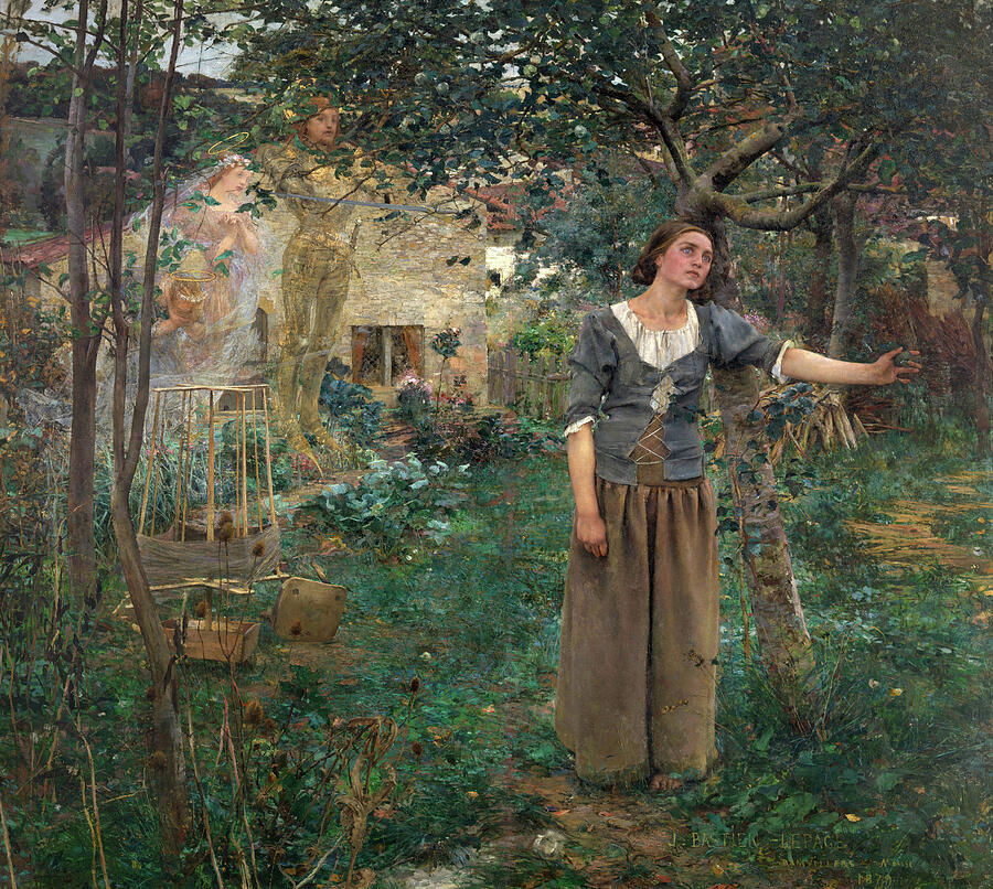 Joan of Arc, from 1879 Painting by Jules Bastien-Lepage