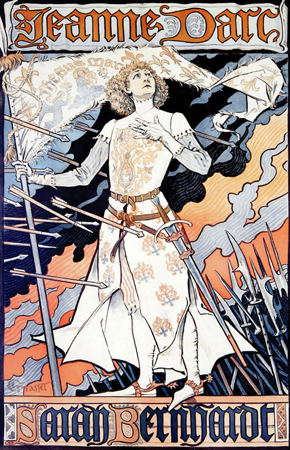 Joan Of Arc Digital Art - Joan of Arc #1 by Long Shot