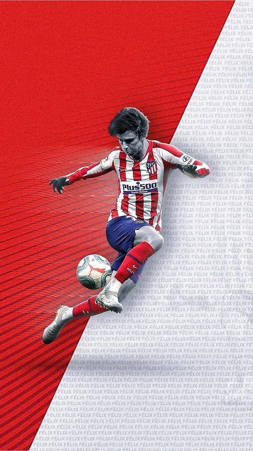 Joao Felix Digital Art by Akmi Koor - Pixels