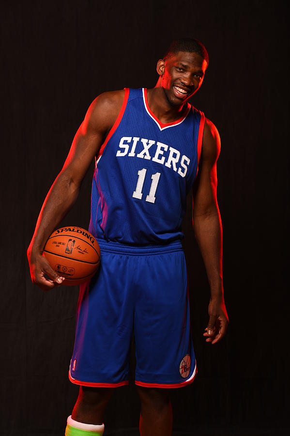 Joel Embiid Photograph By Brian Babineau