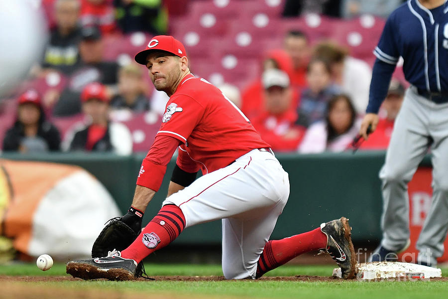 Joey Votto Photograph by Jamie Sabau Joey Votto Photograph by Jamie Sabau
