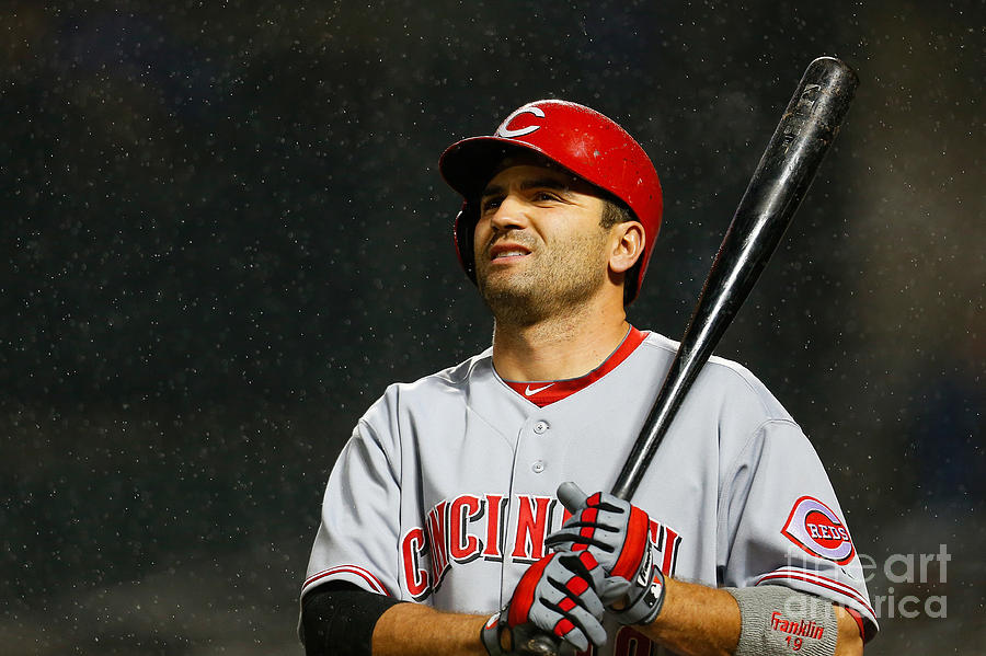 Joey Votto Photograph by Mike Stobe