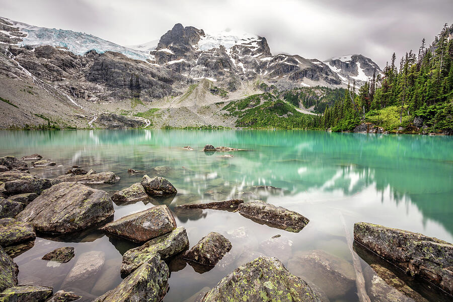 Joffre Lakes BC #1 Photograph by Pierre Leclerc Photography - Pixels