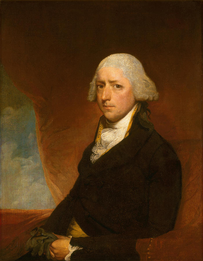 John Ashe Painting by Attributed to Gilbert Stuart - Fine Art America