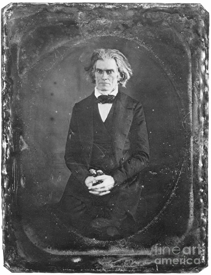 John C. Calhoun #1 Photograph by Mathew Brady