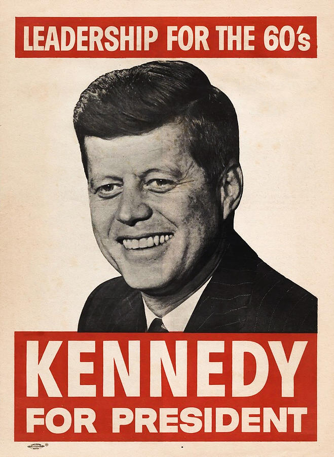 John F. Kennedy Democratic Candidate for President Photograph by Orca ...