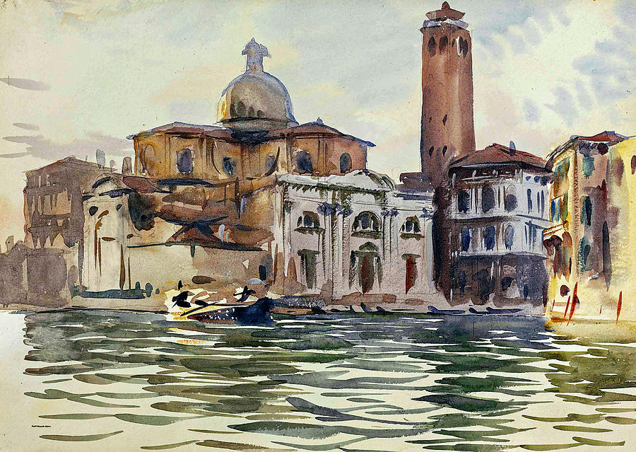 John Singer Sargent 1856 1925 San Geremia Painting