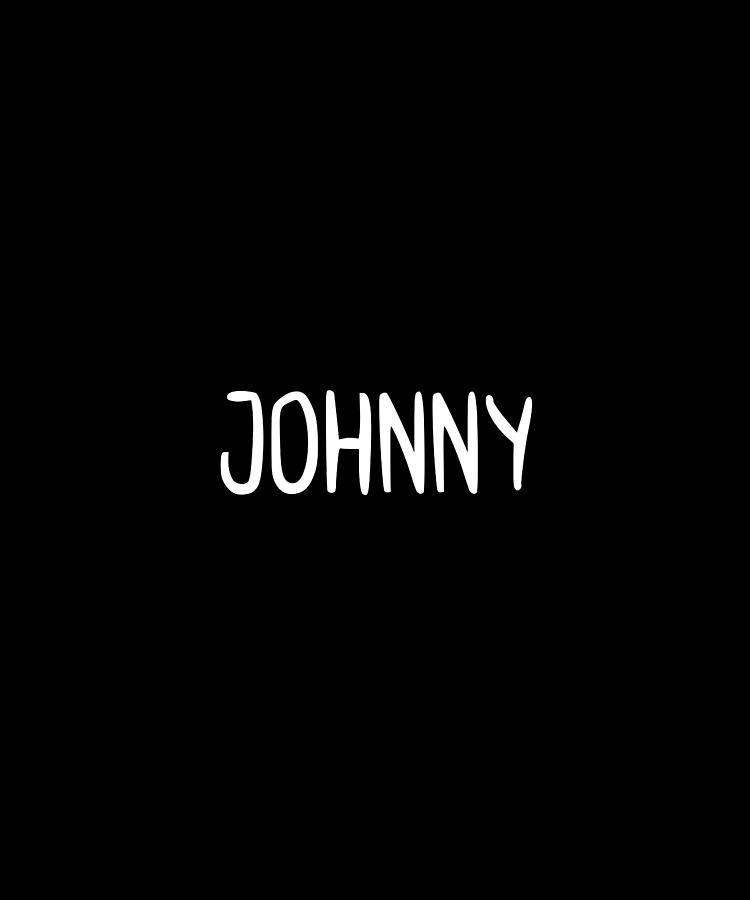 Johnny Custom Name Font Text Birthday Digital Art by Francois Ringuette