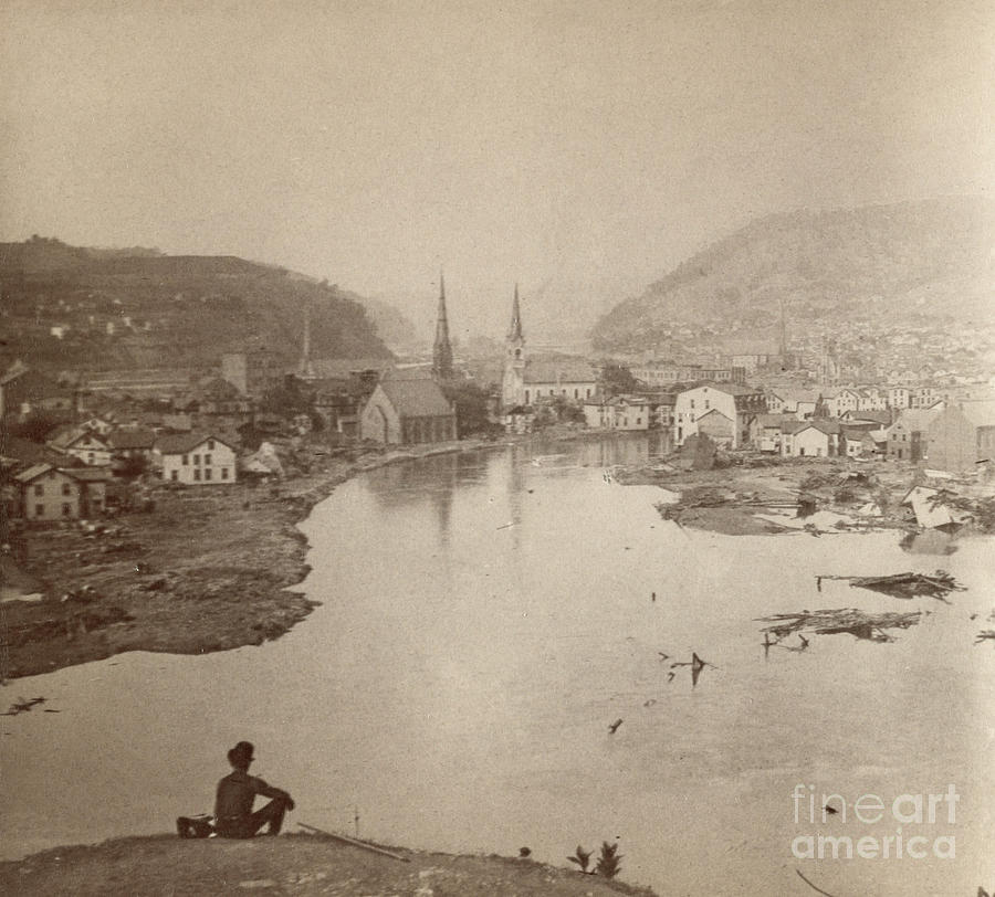 Johnstown Flood, 1889 #1 Photograph by Filson and Son