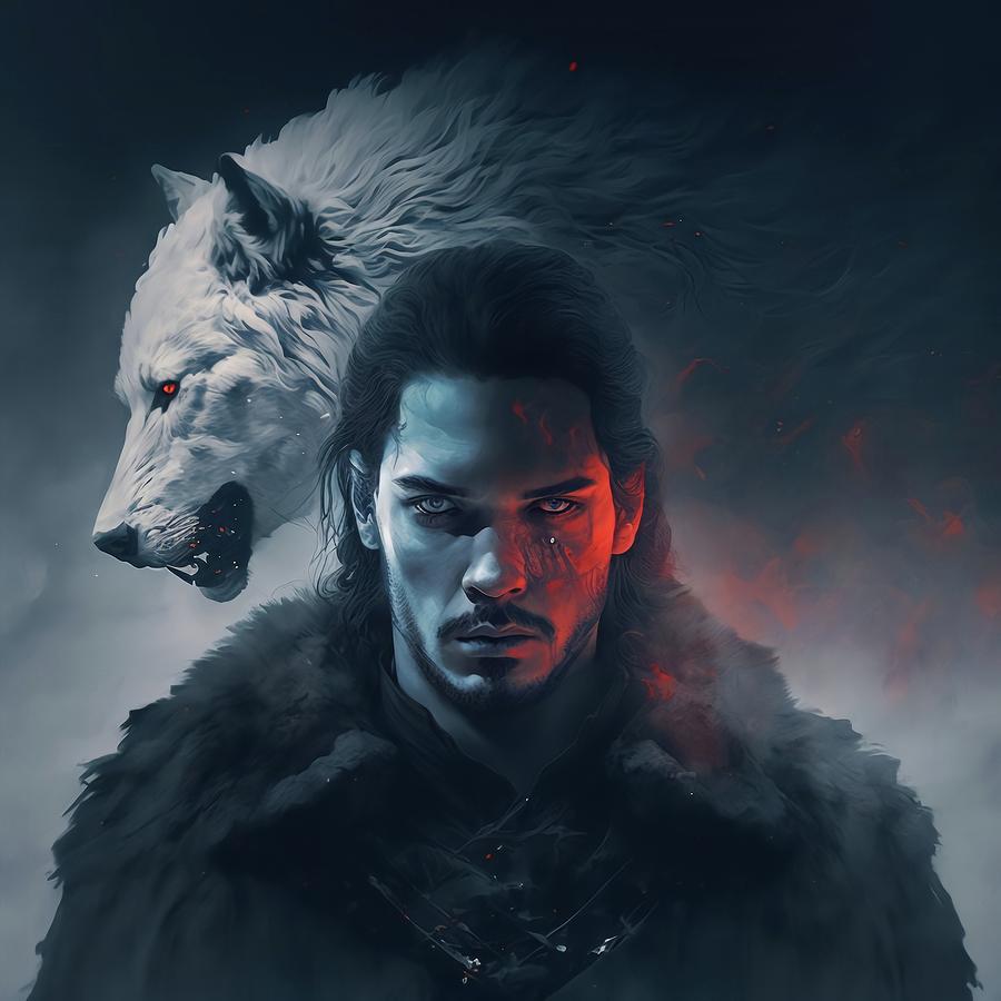 Jon Snow Digital Art by Creationistlife - Fine Art America