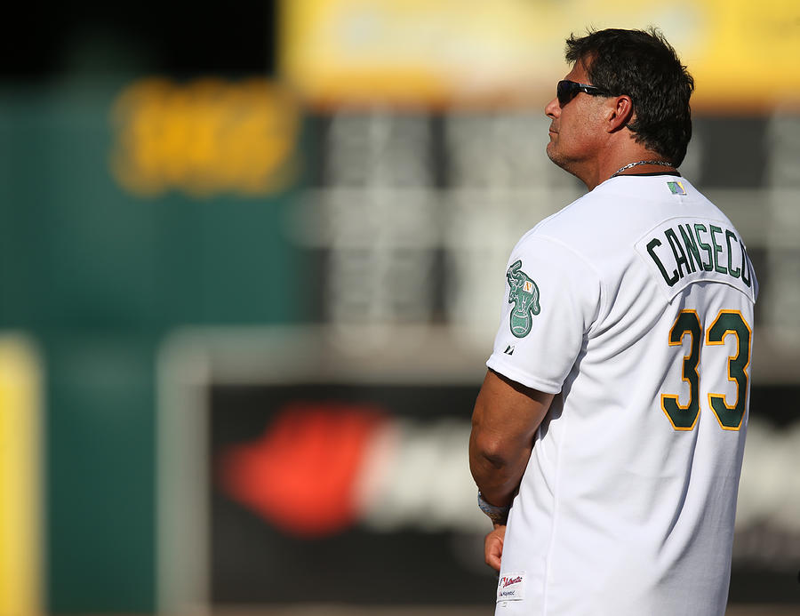 Jose Canseco #1 Photograph by Brad Mangin