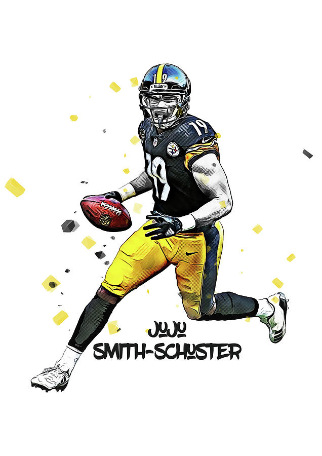 JuJu Smith Schuster Digital Art by Smh Yrdbk