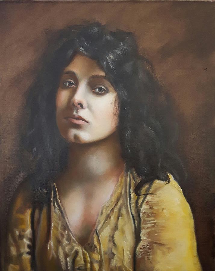 Actress Painting - Julia Marlowe #1 by Alan Berkman