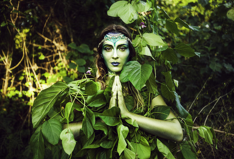 Jungle Goddess #1 Photograph by Renphoto
