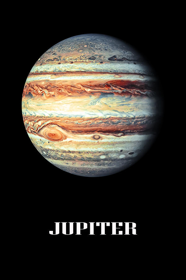 Fantasy Digital Art - Jupiter Planet  #3 by Manjik Pictures