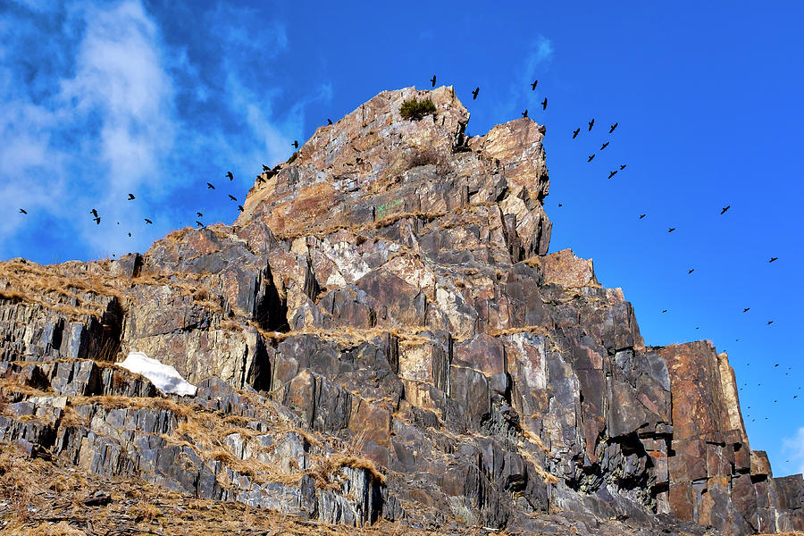 Jurassic age shale rocks formation #1 Photograph by Fabrizio Troiani